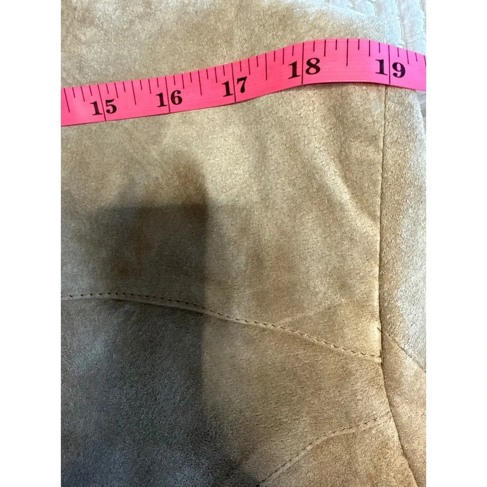 Vintage Tan Suede Leather Jacket Western Ranchwear Cowboy Blazer Quite Luxury XL